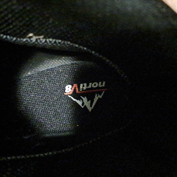 NORTI Men's Black Lace-Up Boots Size 10 - Picture 3 of 4